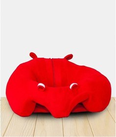 Resim Bebek Yatmaz Devrilmez Oturma Destek Minderi Kırmızı 