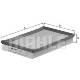 Resim KNECHT LX977D HAVA FİLTRESİ GOLF IV 00- BORA POLO 02- CADDY III 0 