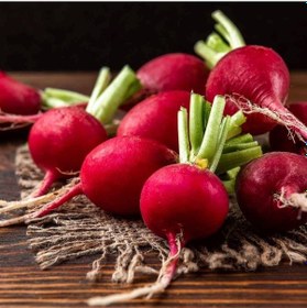 Resim Doğal Big Red Turp Tohumu 25 Tohum 1 Set 