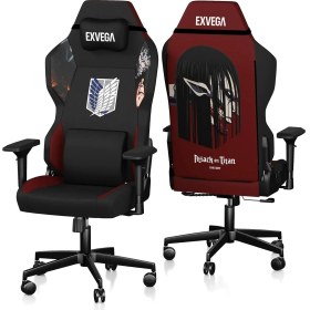 Resim Assess Store Exvega Andromeda Attack On Titan Lisanslı Oyuncu Koltuğu 