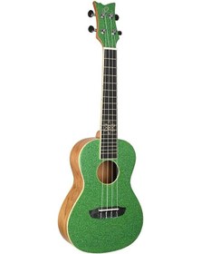 Resim Dmx Guitars Element Serisi Concert Ukulele Glitter Green 