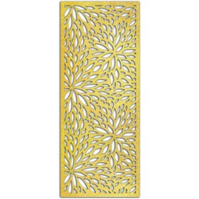 Resim Liar Dekor Liar Ahşap Seperatör (Paravan) - KSP-43 - (18 mm) - (100 cm x 210 cm) - (Gold) 