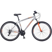 Resim Salcano City Lion HD hidrolik disk fren 19" Şehir Gezi Bisikleti Gri Kırmızı 