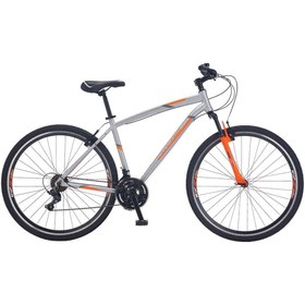 Resim Salcano City Lion HD hidrolik disk fren 19" Şehir Gezi Bisikleti Gri Kırmızı 