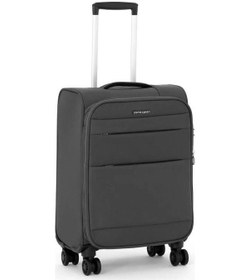 Resim Pierre Cardin Ultra Light Hafif Lüx Kumaş Kabin Boy Valiz Antrasit 04pc4200 Antrasit 