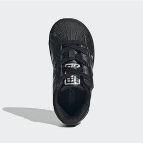 Resim Adidas Js1295 Superstar Led Lıghts Cf El I Çocuk Günlük Spor Ayakkabısı Siyah 