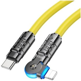 Resim Hoco U118 Döner Başlıklı Pd To Apple Uyumlu iPhone Lightning Hızlı Şarj Ve Veri Kablosu- 5775 