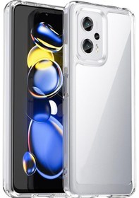 Resim Xiaomi Poco X4 Gt Şeker Serisi Tpu Telefon Kılıfı İçin Şeffaf 
