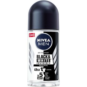 Resim Nivea Men Invisible Black White Original Erkek Deodorant Roll-on 50 ml 