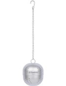 Resim Tomshoo Saf Titanyum Çay Süzgeç Açık Kamp Ultra Hafif Taşınabilir Çay Topu Çay Kaçak Süzgeç Gümüş 