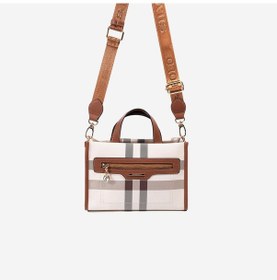 Resim Kadın Silver & Polo Sp1271-mk48 Sılver Polo El Çantası Krem-taba Krem - Taba 