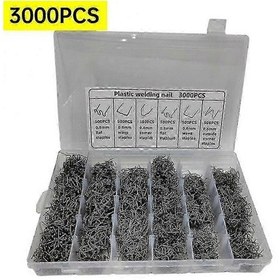 Resim Dayanıklı Kaynak Teli İle Otomotiv Plastik Kaynakçı Zımba Seti 3000 Adet Kutulu 