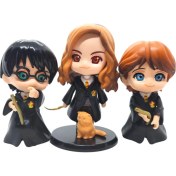 Resim Harry Potter Figür Seti 3'lü-Harry Hermione Ron 