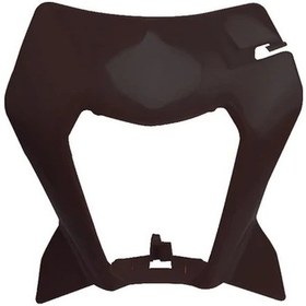 Resim Chuangyinshop Black Profesmotor Enduro Motorcycle Headlight Plast Mask Exc Sıx Days 690 R 2012 2021 Smc R Dayanıklı Pp Malzeme Araç Spesifik 