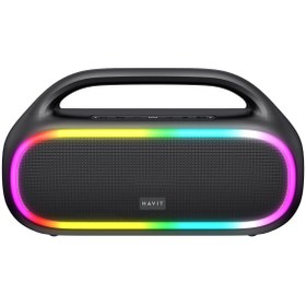 Resim Havit SK862BT Yüksek Bass 25W*2 Su Geçirmez RGB Bluetooth Hoparlör 