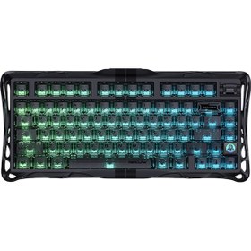 Resim Gravastar Mercury V75 He Hall Effect Manyetik Switch Gaming Klavye, Hot-swappable, Rapid Trigger, 80 