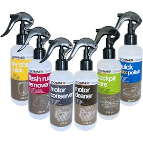 Resim Kochmaier 6'lı Profesyonel SET Oto Detay Ürünleri 6x250 ml 
