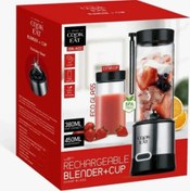 Resim ACL Rose Teknoloji Şarjlı Taşınabilir 450ml Hacimli 380ml Bardaklı Buz Kırabilen Blender 