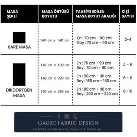Resim Kadife Dokulu Antrasit Masa Örtüsü Zengin Renk Seçenekli Antrasit 
