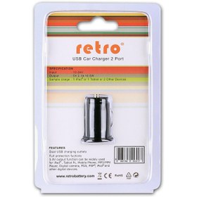 Resim 5V 2.1A iPad Tablet Telefon USB Araç Şarj Adaptör Laptop Şarj Siyah Çift USB 