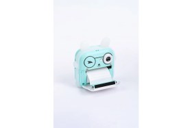 Resim 4Berry Çocuk Fotoğraf Makinesi Mavi - Anında Baskı 