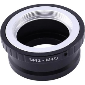 Resim 3C Store Kamera Lens Adaptör Halkası M42 Lensten Mikro-Tipe 4/3 M4/3 Mft Montaj O-Lympus Pen Içın Panasonic Lumix G (Yurt Dışından) 