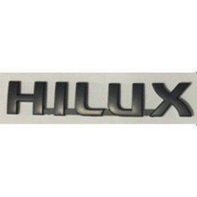Resim Toyota Uyumlu Hılux E.m.32 2000 Mm 2006-2020 Bagaj Yazısı Siyah 