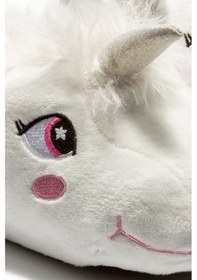 Resim Twigy Pinky Çocuk Hayvanlı Panduf Beyaz 22/29 CC0671 Beyaz 