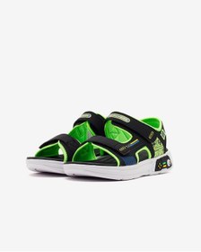 Resim Skechers Power Splash Büyük Erkek Çocuk Siyah Sandalet 402271l Bklm Siyah 