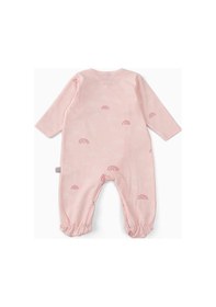 Resim Boumini Bebek Patikli Tulum Pembe Gökkuşağı Pembe 