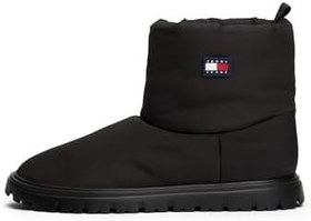 Resim TOMMY HILFIGER TOMMY HILFIGER Kadın Marka Logolu Su Tutmaz Sıcak Astarlı Kışlık Kullanıma Uygun Siyah Bot & Bootie EN0EN02823 BDS 