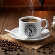 Resim Kırk Yıl hatırı Vardır Kaşıklı Nescafe Fincanı 