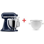 Resim Kitchenaid Artisan 5KSM175PS 4.8 L Stand Mikser + 5KSMICM Dondurma Yapma Aparat 
