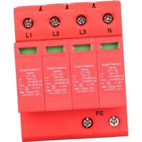 Resim Tenfowee Evler İçin Fırtına Akımı Koruyucu 4p 40ka - Raylı Montajlı, Alev Engelleme Malzeme, Bakımı Kolay 