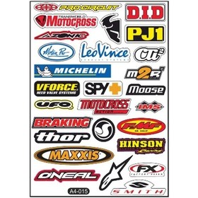 Resim Beyoğlu Grup A4 Sticker 015 Tek Paket Çoklu Sticker 