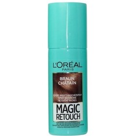 Resim Loreal Paris Magic Retouch Beyazlar için Anında Kapatıcı Sprey - Kahverengi 75 ml 