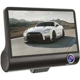 Resim Northcity Çift Lensli Araç Dvr Kamera 4 İnç Ekranlı G Sensörlü 