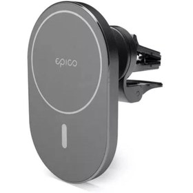 Resim Epico Ellipse Kablosuz Araç Şarjı (MagSafe Uyumlu) - Uzay Grisi 