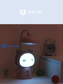 Resim Ouptec Dekoratif Renk Değiştiren Sevimli Çocuk Odası Gece Lambası Masa Lambası Usb Şarjlı Süs Eşyası Renkli 