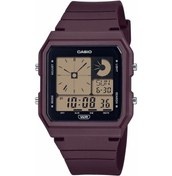 Resim Casio Lf-20w-5adf Erkek Kol Saati Bordo 
