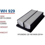 Resim Wunder Hyundaı İ20 2014>> Yeni Model Hava Filtresi Oem No:28113-C8000 