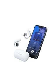 Resim Recci REP-W60 Angel Serisi Dijital LED Göstergeli Hi-Fi Ses Kaliteli TWS Kulak İçi Bluetooth v5.3 Kulaklık - Beyaz 
