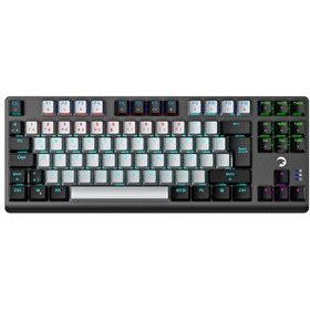 Resim Gamepower Eva 3 60M Mekanik Red Switch Türkçe Q 88 Tuş USB Gaming Klavye 