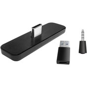 Resim Suntek PS4 PC Kulaklıkları İçin Bluetooth Adaptör BT 5.0 Kablosuz Ses Alıcısı 2021 