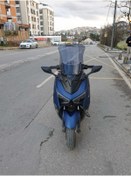 Resim MOTOCAM Musatti Glamaro Max 125 Ön Cam 2023 2024 Model 50cm Açıkfüme Renkli 4mm UZUN CAM 