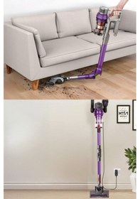 Resim Kiwi KVC-4040BLF Katlanabilir Şarjlı Bldc Motor Dik Süpürge 