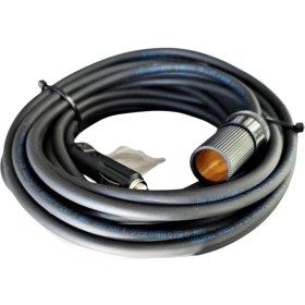 Resim Araç Çakmak Uzatma Kablosu 12-24 Volt 16 Amper 2 X1,5 mm Ttr Bakır 10 Metre-Siyah 