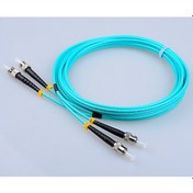 Resim Cabex - OM3 ST-ST Dublex Fiber Optik Patchcord Multimode 2 MT 