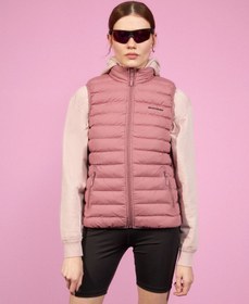 Resim Skechers Outerwear W Padded Vest Kadın Yelek - Pembe 
