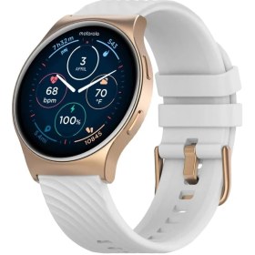 Resim Motorola Moto Watch 120 - Amoled Ekranlı, 10 Günlük Pil, Kalp Atış Hızı ve Spo2 Takibi, Fitness ve Sağlık Izleme, Fitness ve Sağlık Izleme Özellikli Premium Bluetooth Akıllı Saat... 